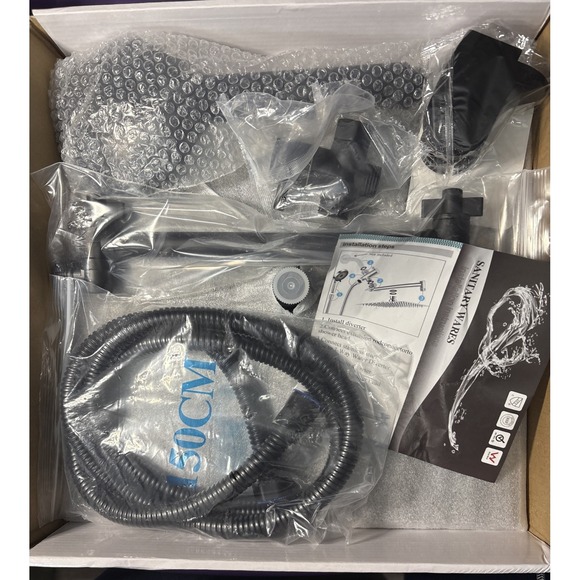 12 Inch Square Shower With Handheld Sprayer - Picture 4 of 4